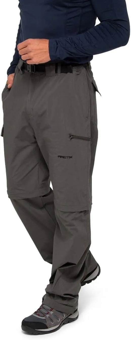 Arctix Mens Cliff Convertible Trail Pant, Charcoal, X-Large28 Inseam