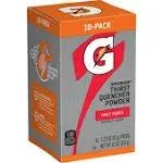 Gatorade Thirst Quencher Powder, Fruit Punch, 10-Pack - 10 pack, 1.23 oz packs