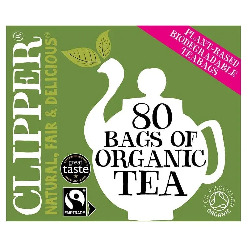 Clipper Everyday Organic Fairtrade Tea 80 Bags