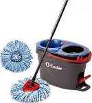 O-Cedar EasyWring Rinse Clean Spin Mop & Bucket