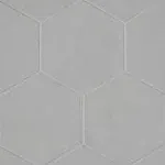 Bedrosians Allora Hexagon Matte Porcelain Tile 8.5" x 10