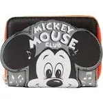 Loungefly Disney 100th Mickey Mouse Club House Zip Around Wallet Standard