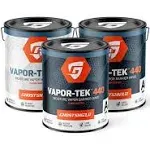 Vapor-Tek 440-100% Solids Epoxy Moisture Vapor Barrier for Basement Floors, Garage Floors and Warehouse Floors (3 Gallon Kit)