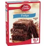 Betty Crocker Fudge Brownie Mix