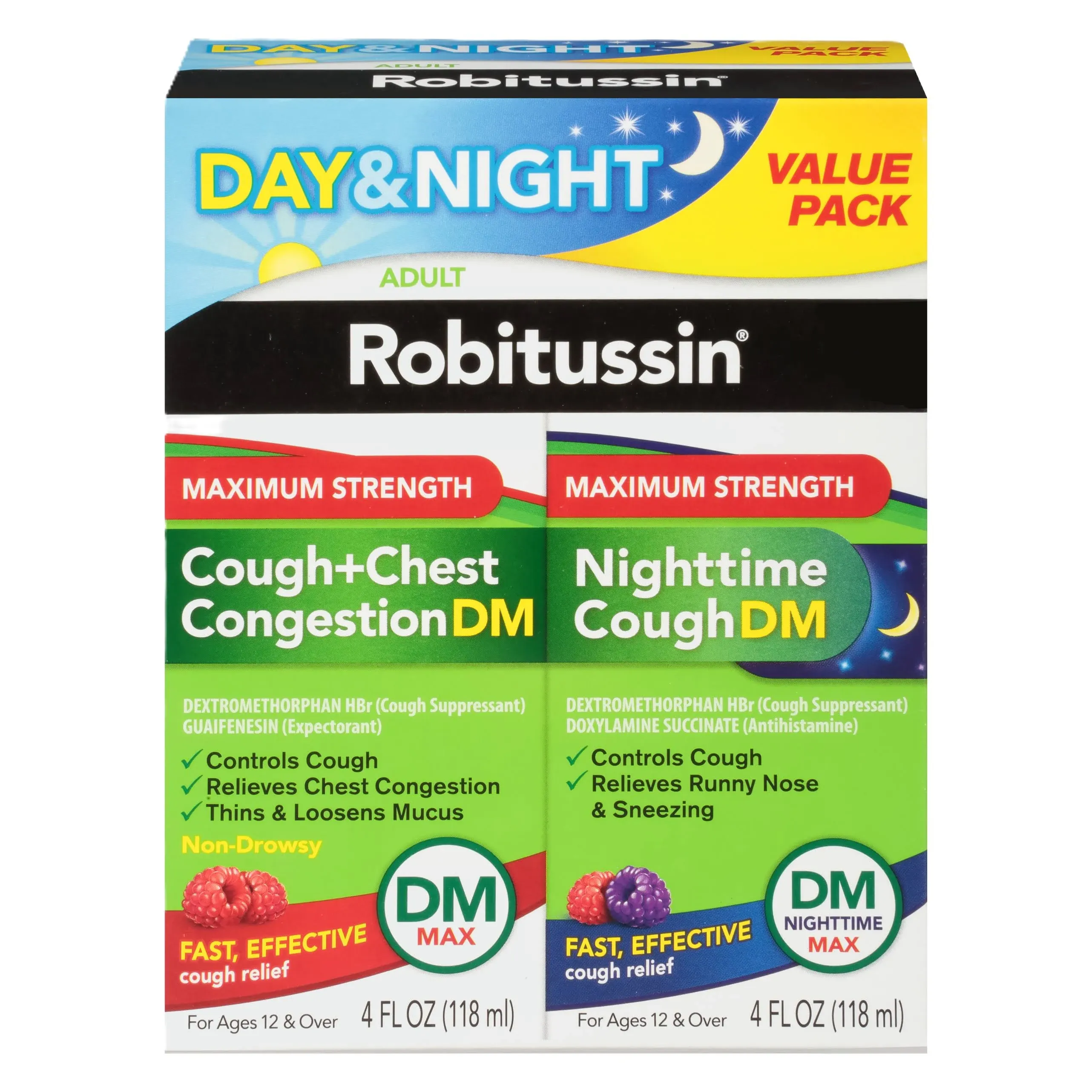 Robitussin Day & Night Maximum Strength Value Pack