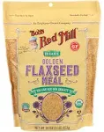 Bobs Red Mill Flaxseed Meal, Organic, Golden - 16 oz