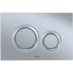 Toto YT930#MS Dual Round Push Button Plate Finish: Matte Silver