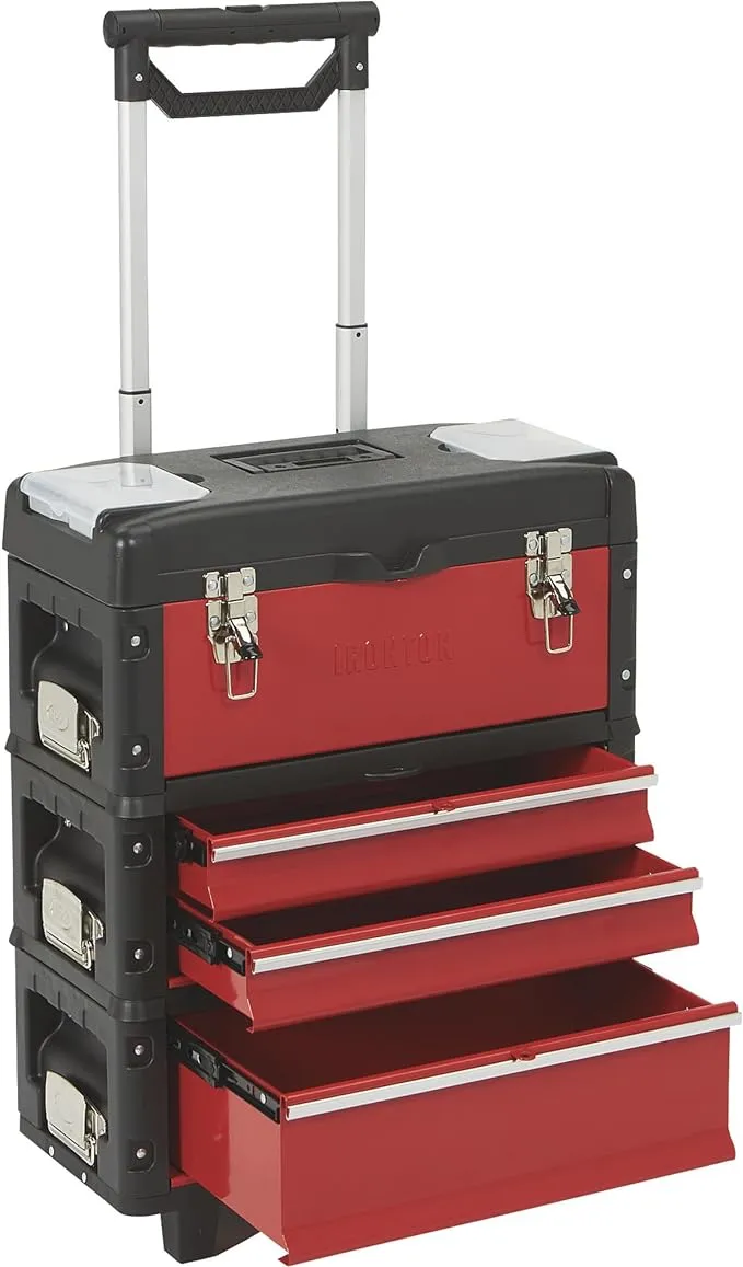 Ironton 20in. Toolbox Storage System - 20in.W x 12in.D x 25in.H