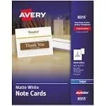 Avery Note Cards