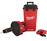 Milwaukee 2772A-21 M18 Fuel Drain Snake /w Cable Drive Kit