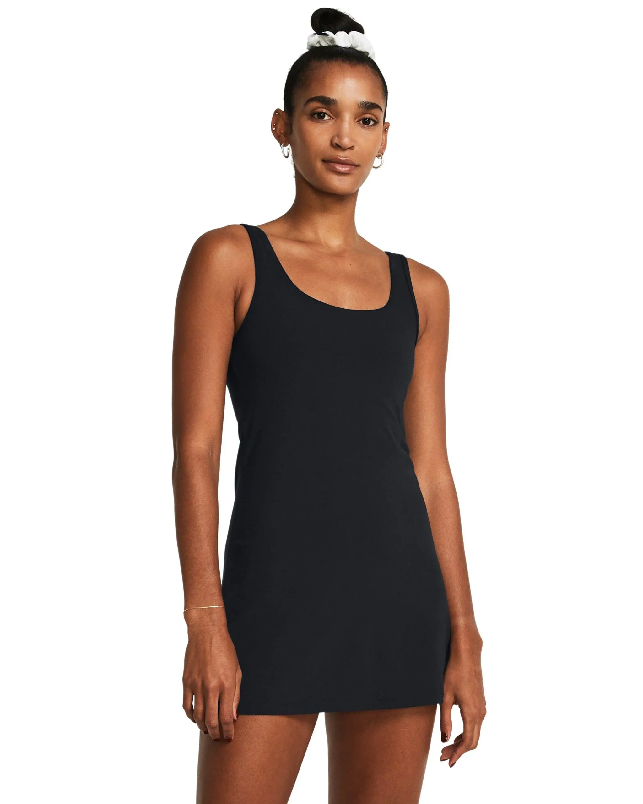 Under Armour Motion Dress Women&#039;s Top, Black/Jet Gray, Medium