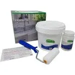 Ekopel Pour On Sink Refinishing Kit | Odorless Sink | DIY - Do It Yourself Refinishing Kit | Made in The USA | White/Sink Size Kit