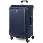 Travelpro Crew Classic Lightweight Softside Expandable Carry on Luggage, 8 Wheel Spinner Suitcase,