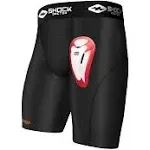 Shock Doctor Men&#x27;s Compression Short with Cup XL