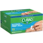 Curad Alcohol Pads, 200/Box (CUR45581RBI)