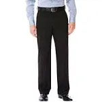 Haggar Men's J.M. Haggar Premium Stretch Classic Fit Flat Front Dress Pant