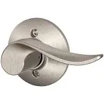 Schlage F170 Sacramento Right Handed Lever Non Turning Lock Satin Nickel