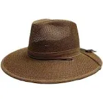 Henschel Men's Polycotton Packable Mesh Breezer Safari Hat, Earth