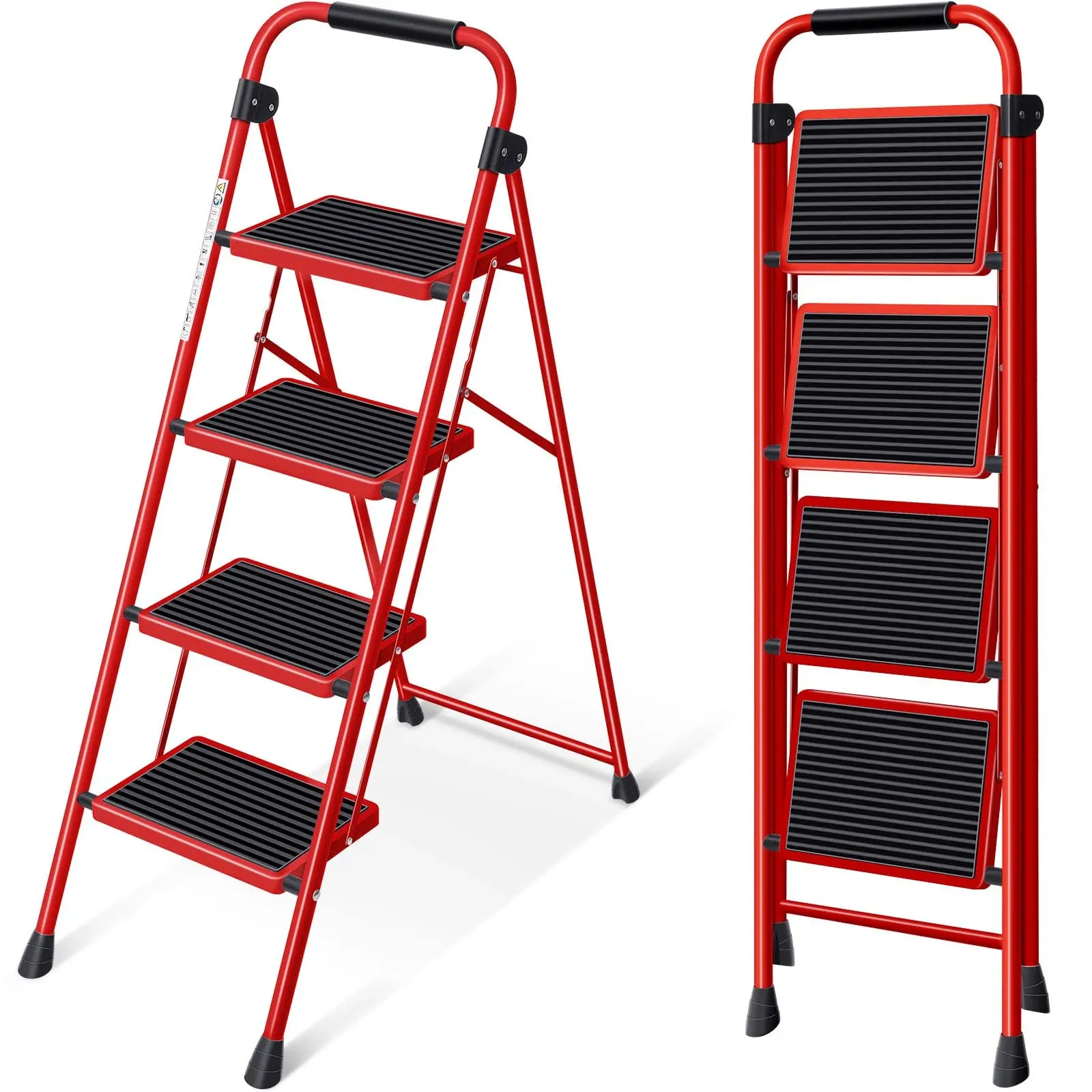 KINGRACK Folding Step Ladder