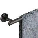 JQK Oil Rubbed Bronze Towel Bar, 18 inch 304 Stainless Steel Thicken 0.8mm Towel Rack Bathroom, Towel Holder Orb Wall Mount, Total Length 20.47 inch