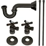 Kingston Brass KPK105P Trimscape Oil Rubbed Bronze Plumbing Supply Kits Combo, 1 ...