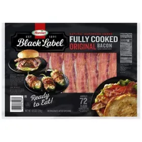 Hormel Black Label Bacon Fully Cooked