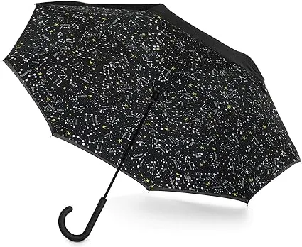  InBrella Reverse Close Umbrella Raindrops