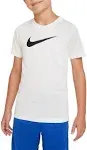 Nike Dri-Fit Legend T-Shirt - Boys' White / Black M