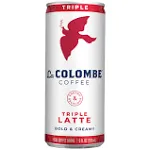 La Colombe Triple Draft Latte - 9 Fluid Ounce, 16 Count - 3 Shots of Cold-Pressed Espresso and Frothed Milk - Made with Real ing