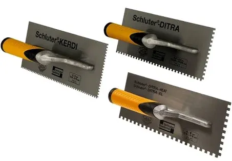 DITRA Heat XL Trowel 1/4" x 1/4" Square Notch