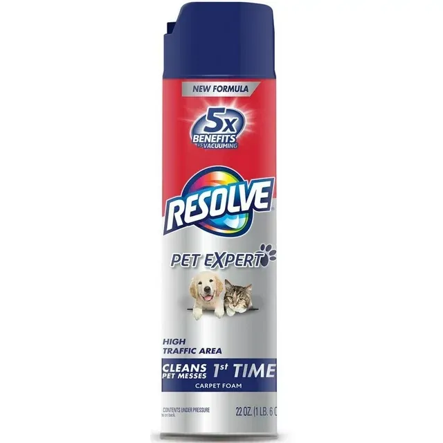 Resolve Pet Specialist Heavy Traffic Foam Carpet Cleaner