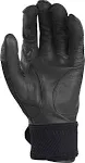 Rawlings Workhorse Batting Gloves Compression Strap-Black-XL