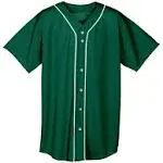 A4 Youth Full Button Baseball Top