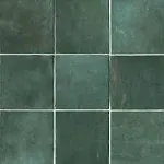 Cloe Ceramic Tile in Green 5x5