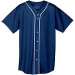 A4 Youth Full Button Baseball Top