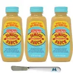 Durkee Famous Sandwich & Salad Sauce - 3 Pack - 12 Ounces Each - with Mighty Merchandise Spread Tool