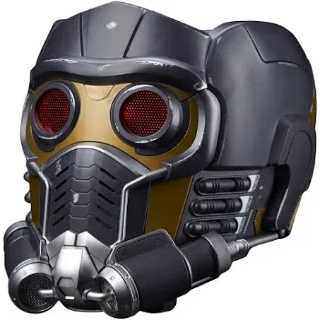 Marvel Legends Series Star-Lord Premium Electronic Roleplay Helmet with Light and Sound FX, Perfect for Adult Halloween Costume, Guardians of The Galaxy Adult Roleplay Gear