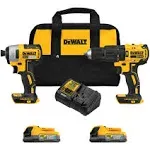 DeWalt DCK274E2 20V Max POWERSTACK 2-Tool Combo Kit