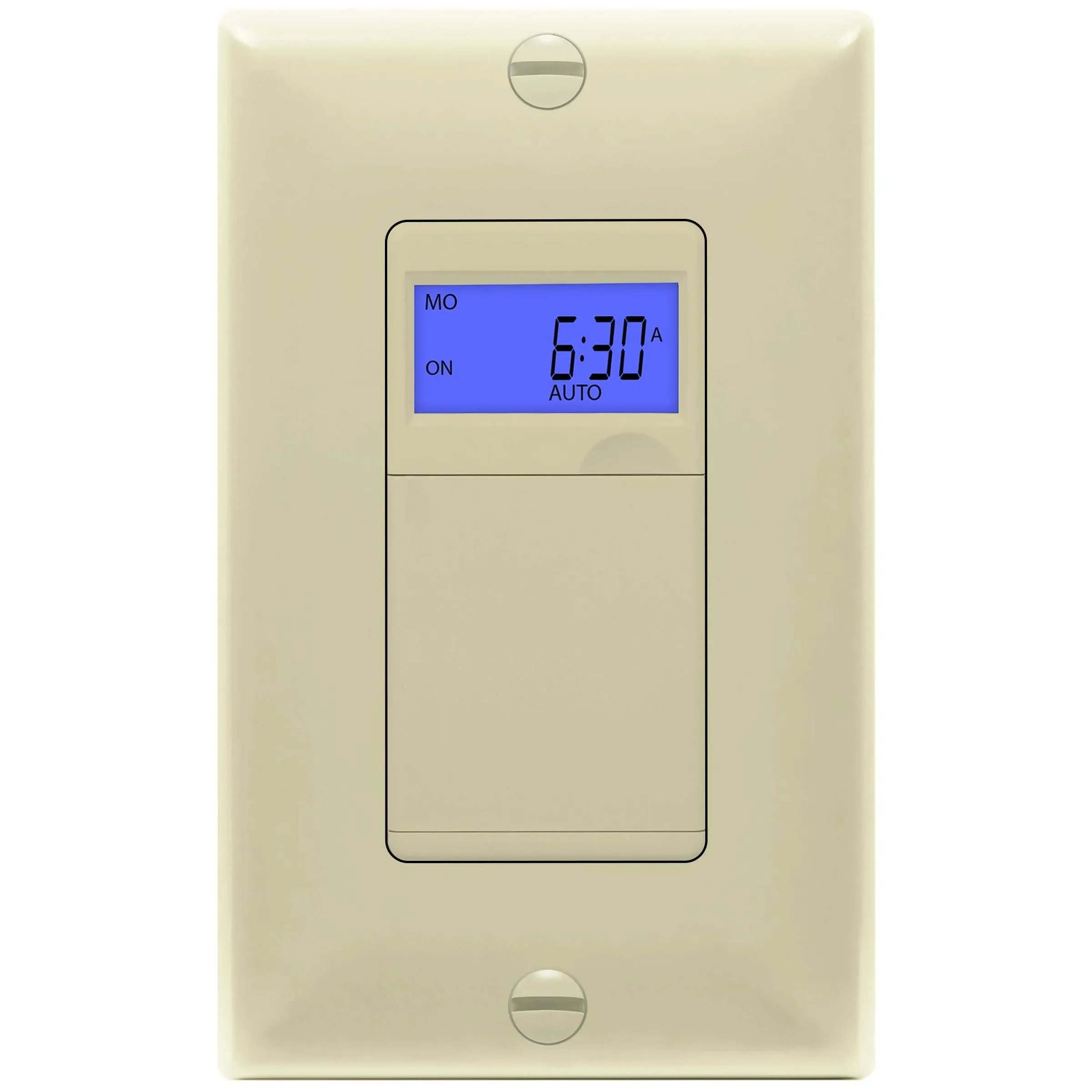 Programmable Digital Timer Switch for Lights, Fans, Motors, 7-Day 18 On/Off Time