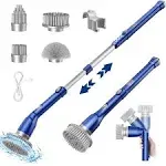  Electric Spin Scrubber, Scrub Brush Shower Scrubber with Long Handle for 