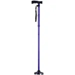 HurryCane Freedom Edition Folding Purple Cane