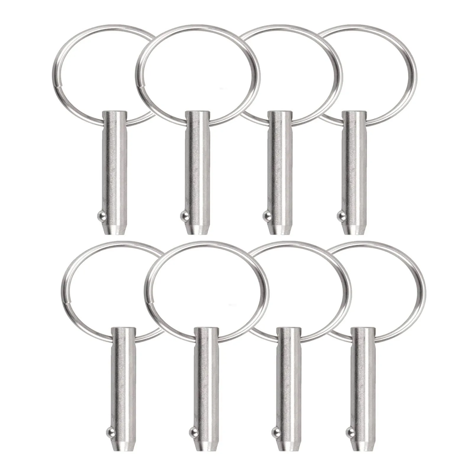 8 PCS Quick Release Pins Bimini Top Pins Diameter 1/4&#034;6.3mm Overall Length 2&#034;...