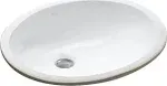 Kohler Caxton 17" Oval Undermount Bathroom Sink