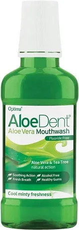 (2 Pack) - Aloe Dent - Aloe Vera Mouthwash | 250ml | 2 Pack Bundle