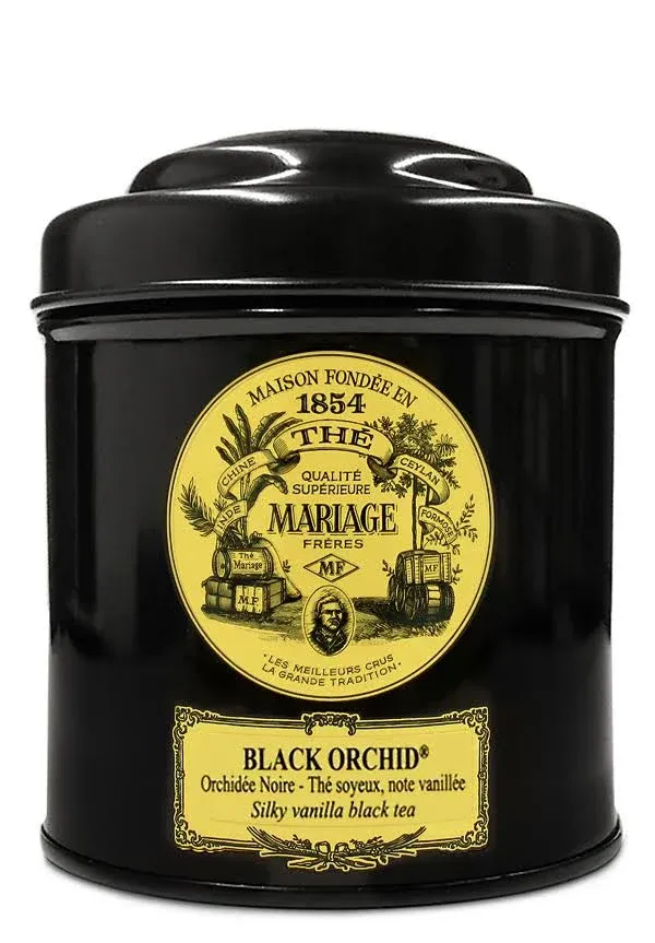 Mariage Freres Black Orchid Tea Tin