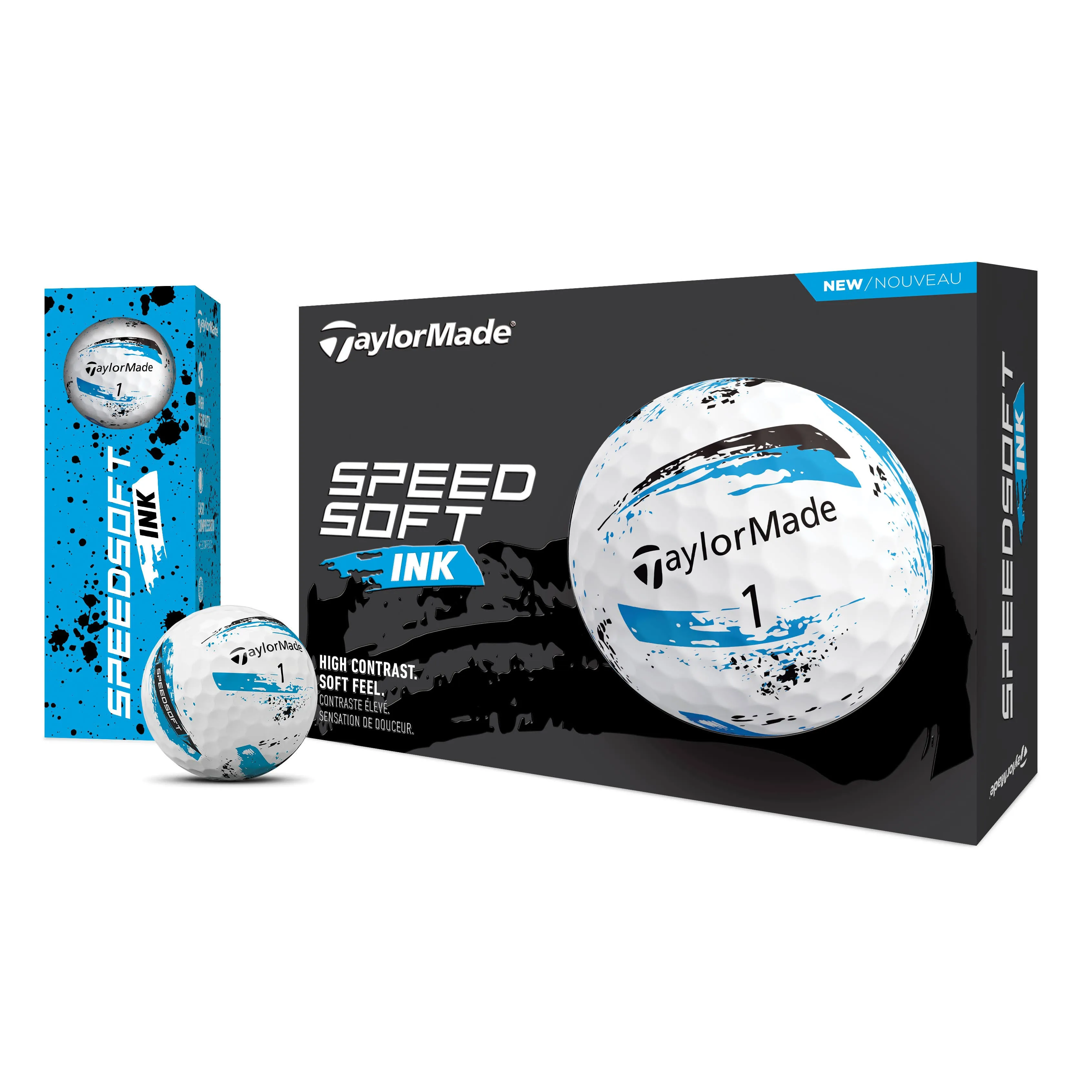 TaylorMade 2024 SpeedSoft Ink Golf Balls