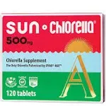 Chlorella Tablets 500 mg - 120 Tablets