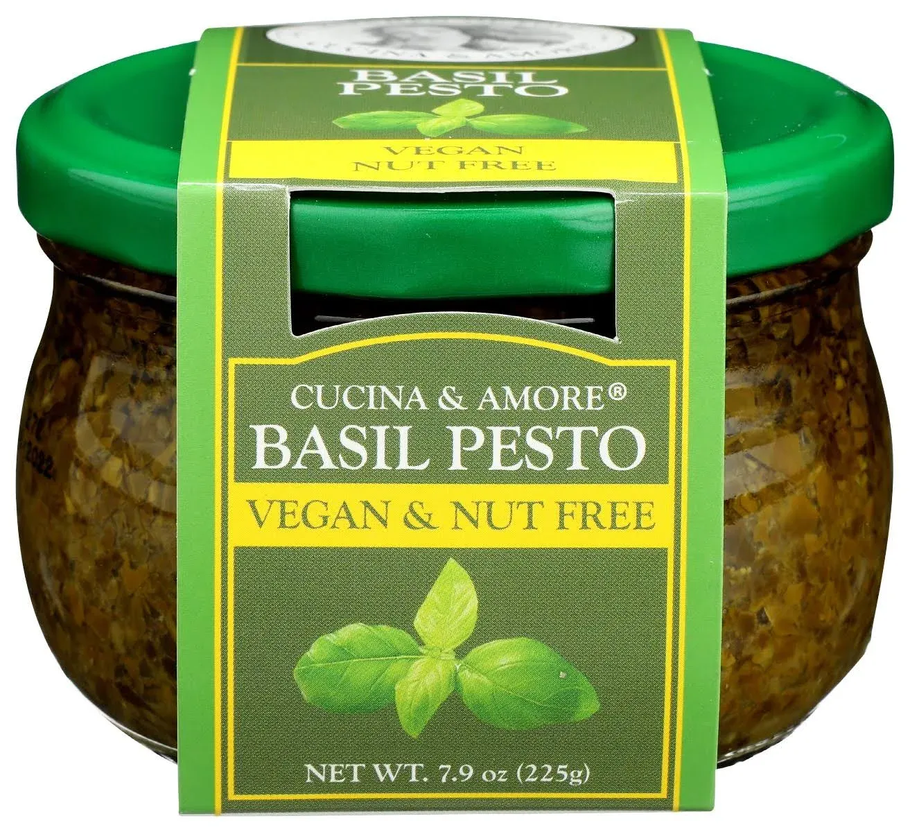 Cucina & Amore Basil Alla Genovese Pesto, 7.9 oz (Pack of 6)