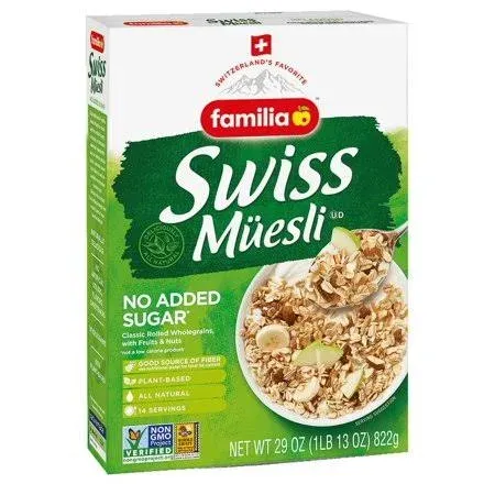 Familia No Added Sugar Swiss Muesli