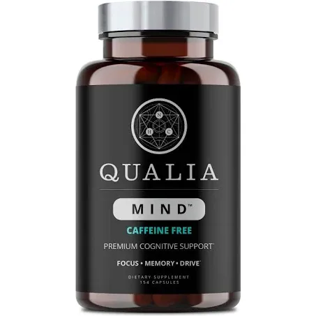 Qualia Mind Caffeine Free Cognitive Booster Focus (154 count) - Free Shipping